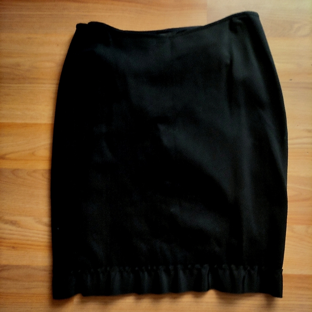 Ann Taylor Black Pencil Skirt